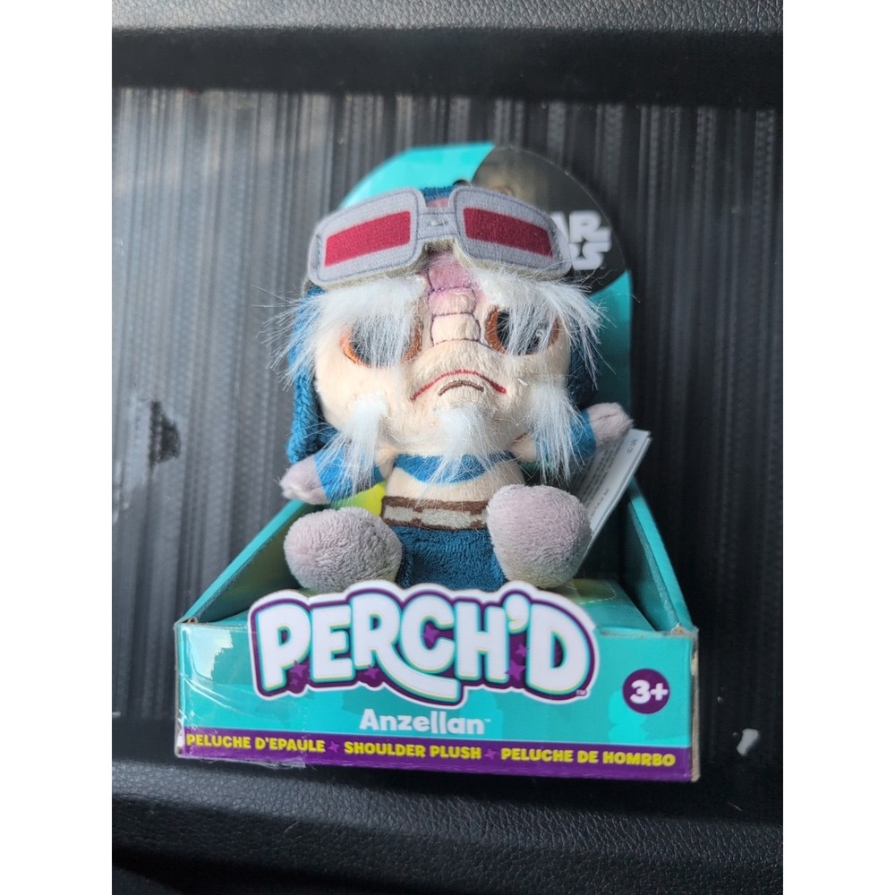 Disney Star Wars Perch'd -ANZELLAN- 3.75" Shoulder Plush Toy Figure 2026 - NIB